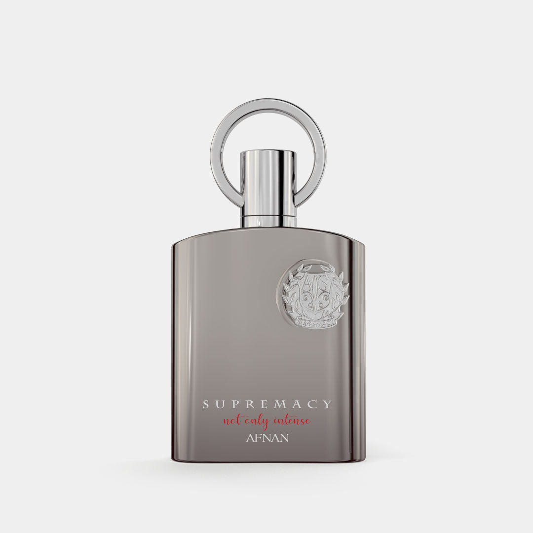 Afnan supremacy not only intense — official bottle