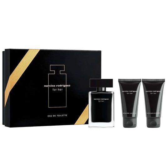 Narciso Rodríguez EDT for Women Gift Set (3PC) - Perfume Planet 