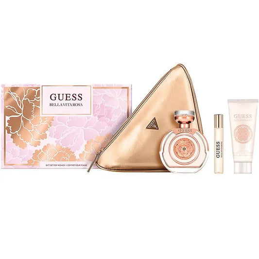 Guess Bella Vita Rosa EDP Gift Set (4PCS) - Perfume Planet 