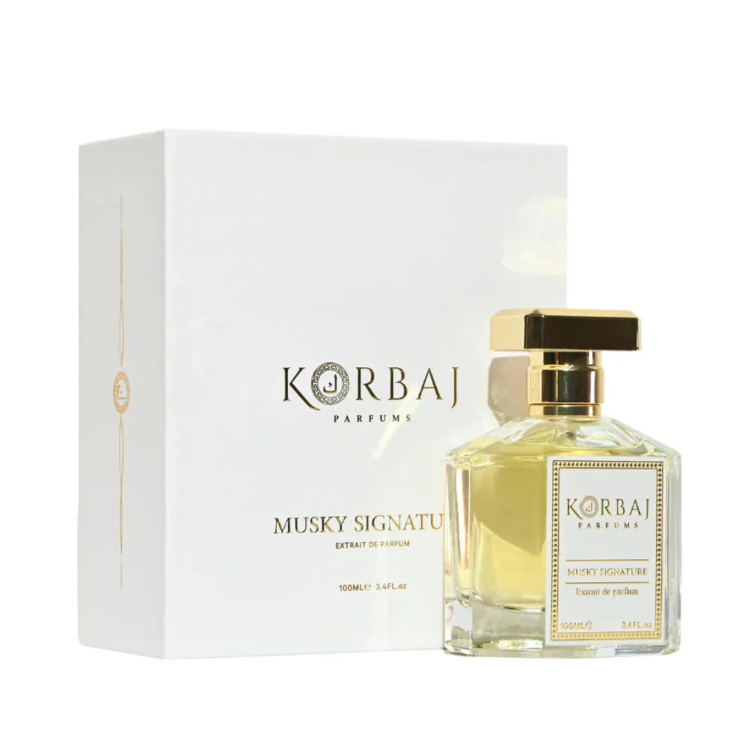 Musky Signature Extrait De Parfum by Korbaj Unisex - Perfume Planet 