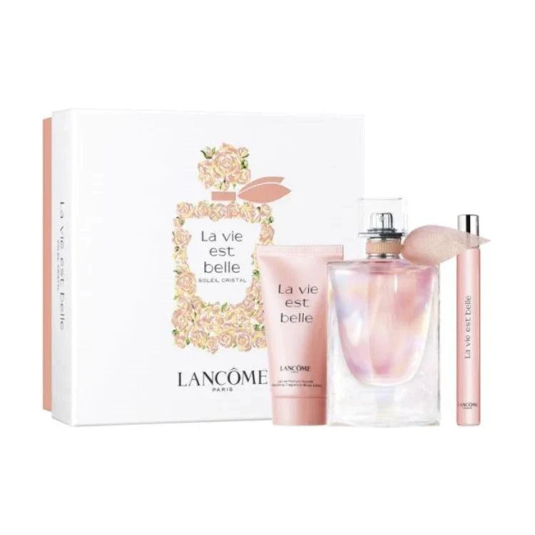 La Vie Est Belle Soleil Cristal EDP Gift Set (3PC) - Perfume Planet