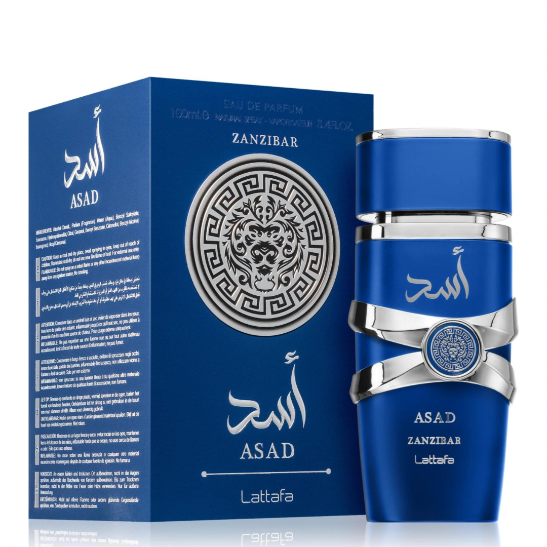 Asad Zanzibar Eau de Parfum for Men - Perfume Planet