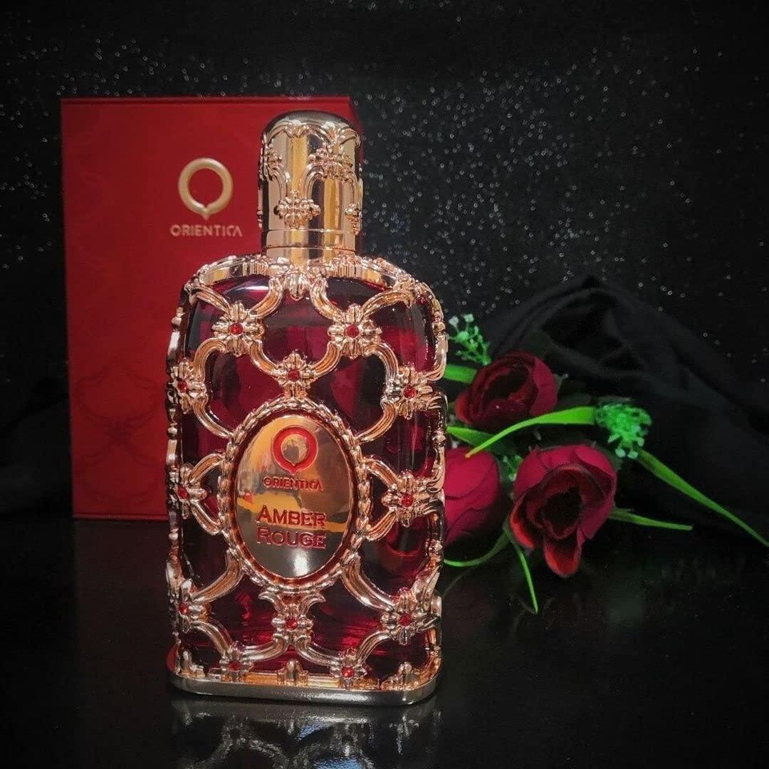 Orientica Amber Rouge EDP Gift Set (4PC) - Perfume Planet