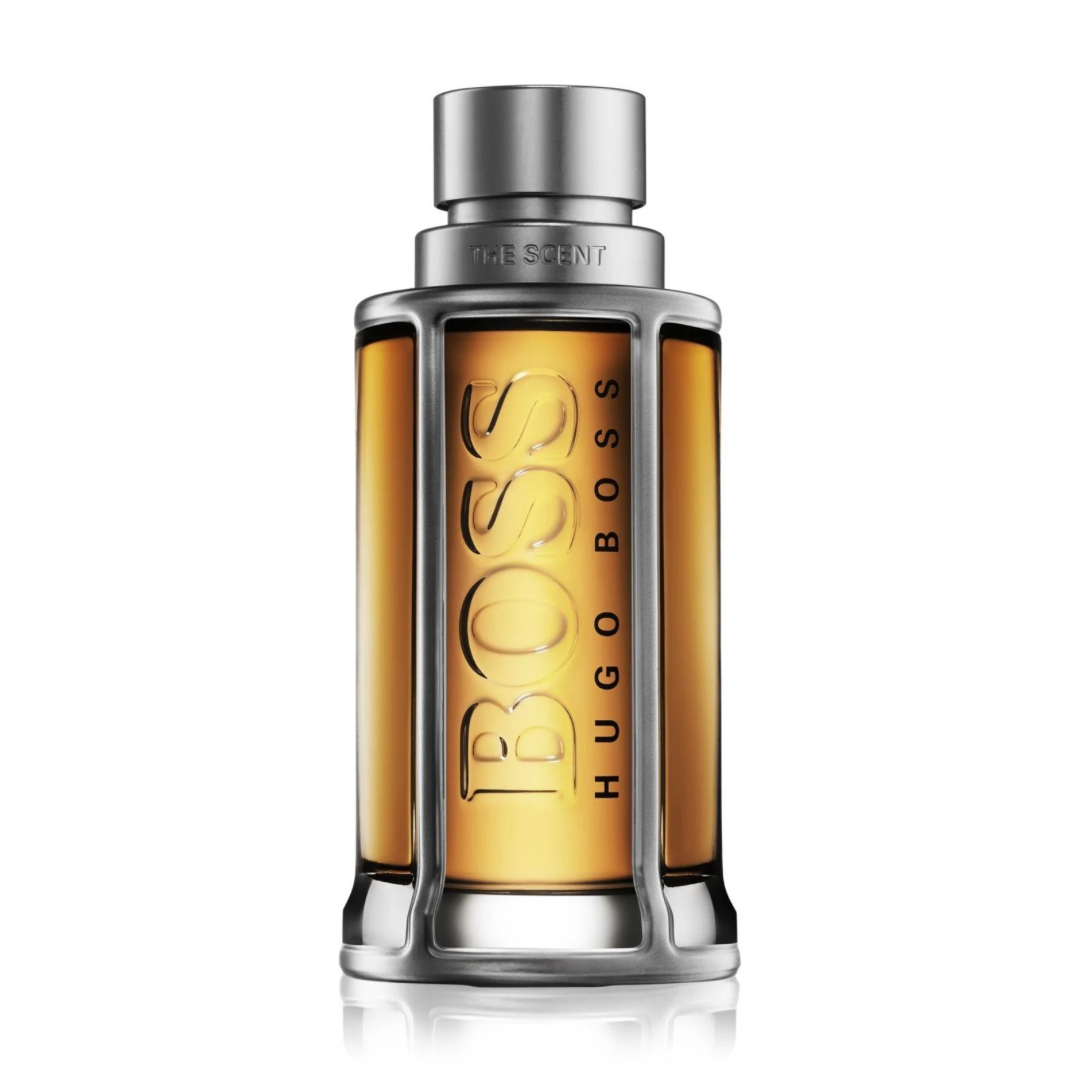 Frasco de Hugo Boss The Scent EDT for Men Gift Set (3PC)