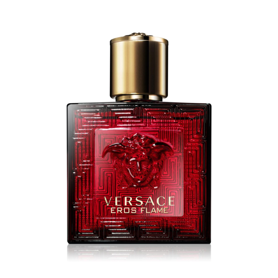 Frasco de Versace Eros Flame EDP Gift Set for Men (3PC)
