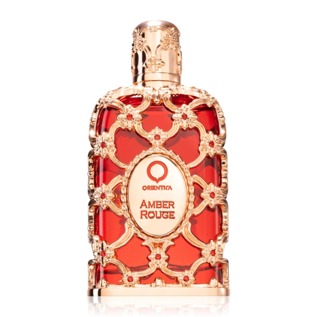 Frasco de Orientica Amber Rouge EDP Gift Set 4 (PCS) Bag (Unisex)