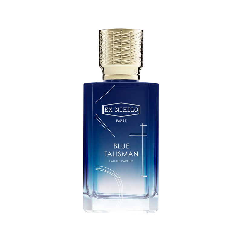 Blue Talisman · Perfume Planet decant · frasco original, fondo blanco, imagen cuadrada y escala normalizada.
