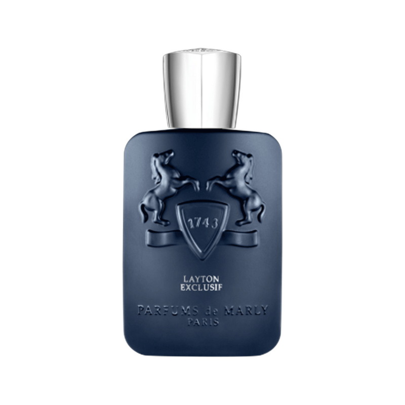 Layton Exclusif · Perfume Planet decant · frasco original, fondo blanco, imagen cuadrada y escala normalizada.