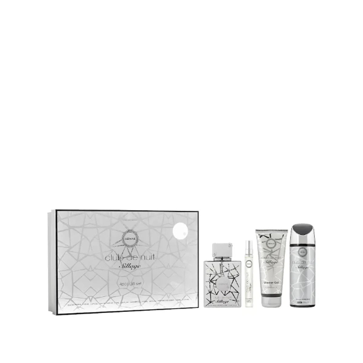 Estuche completo de Club De Nuit Sillage EDP Gift Set (4PC)