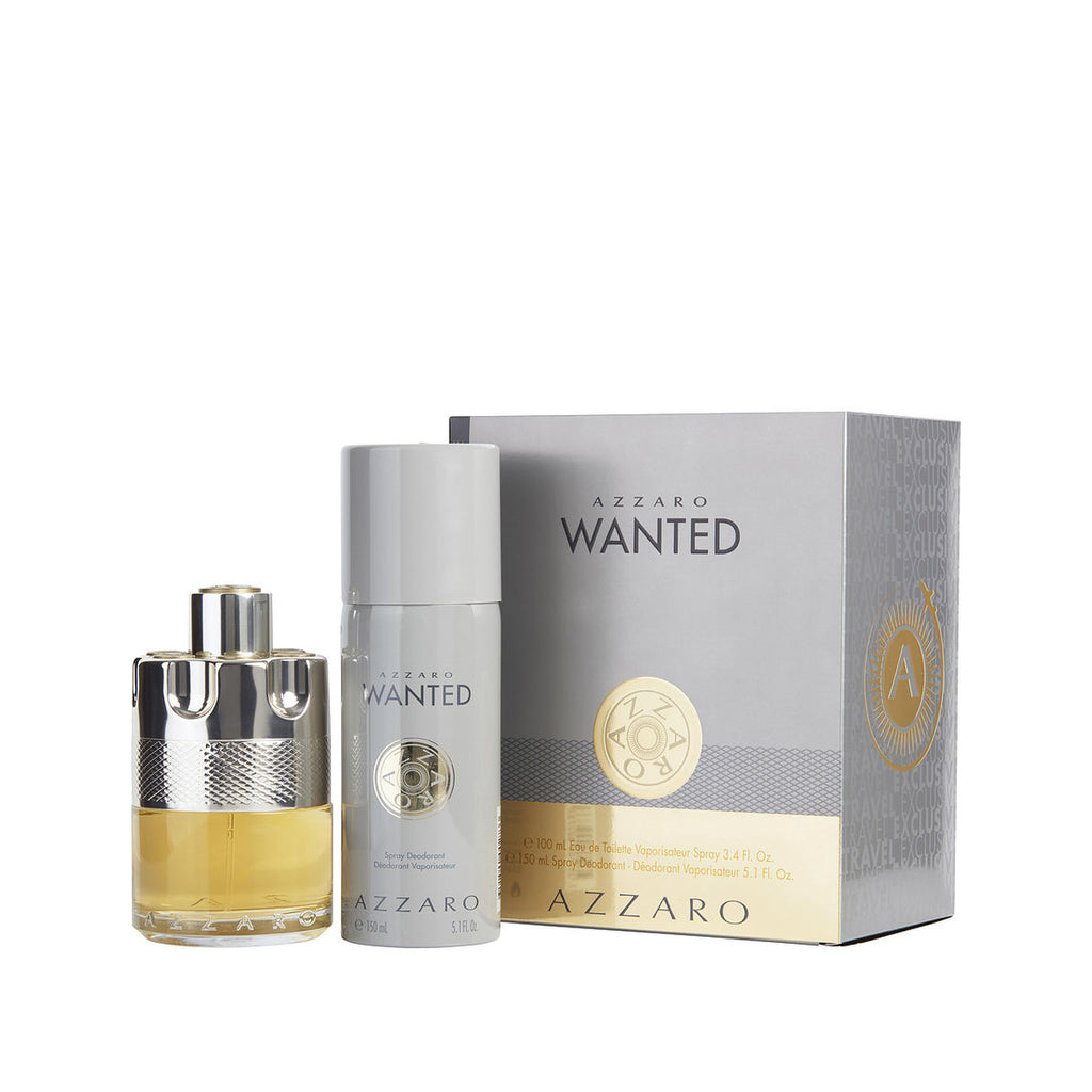 Estuche completo de Azzaro Wanted EDT for Men Gift Set (2PC)