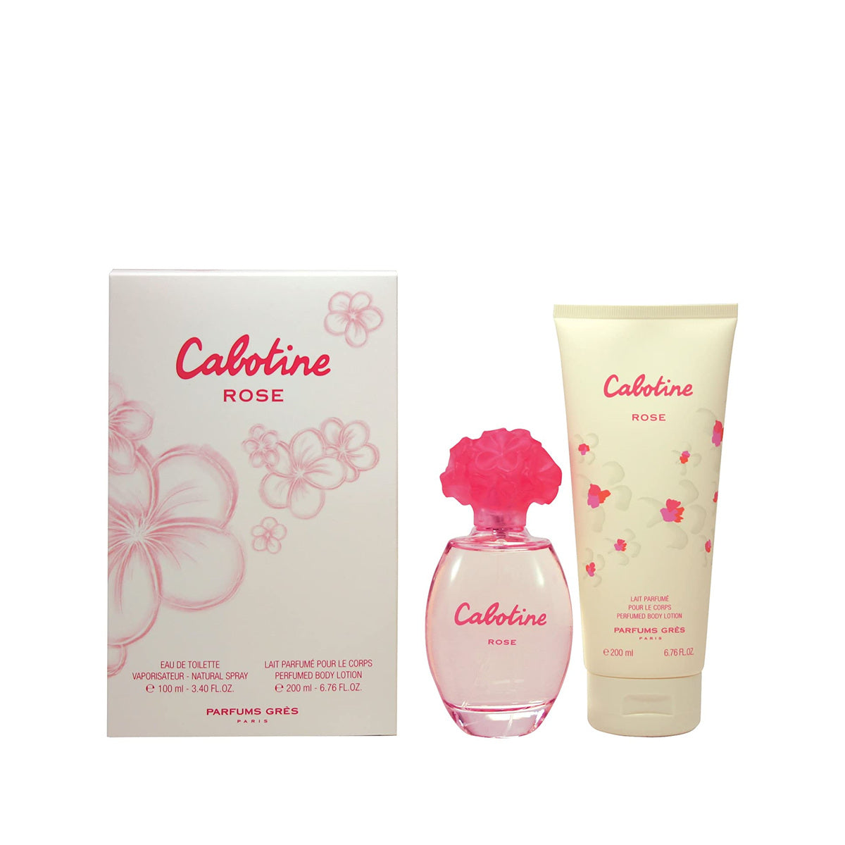 Estuche completo de Cabotine Rose EDT Gift Set for Women (2PC)
