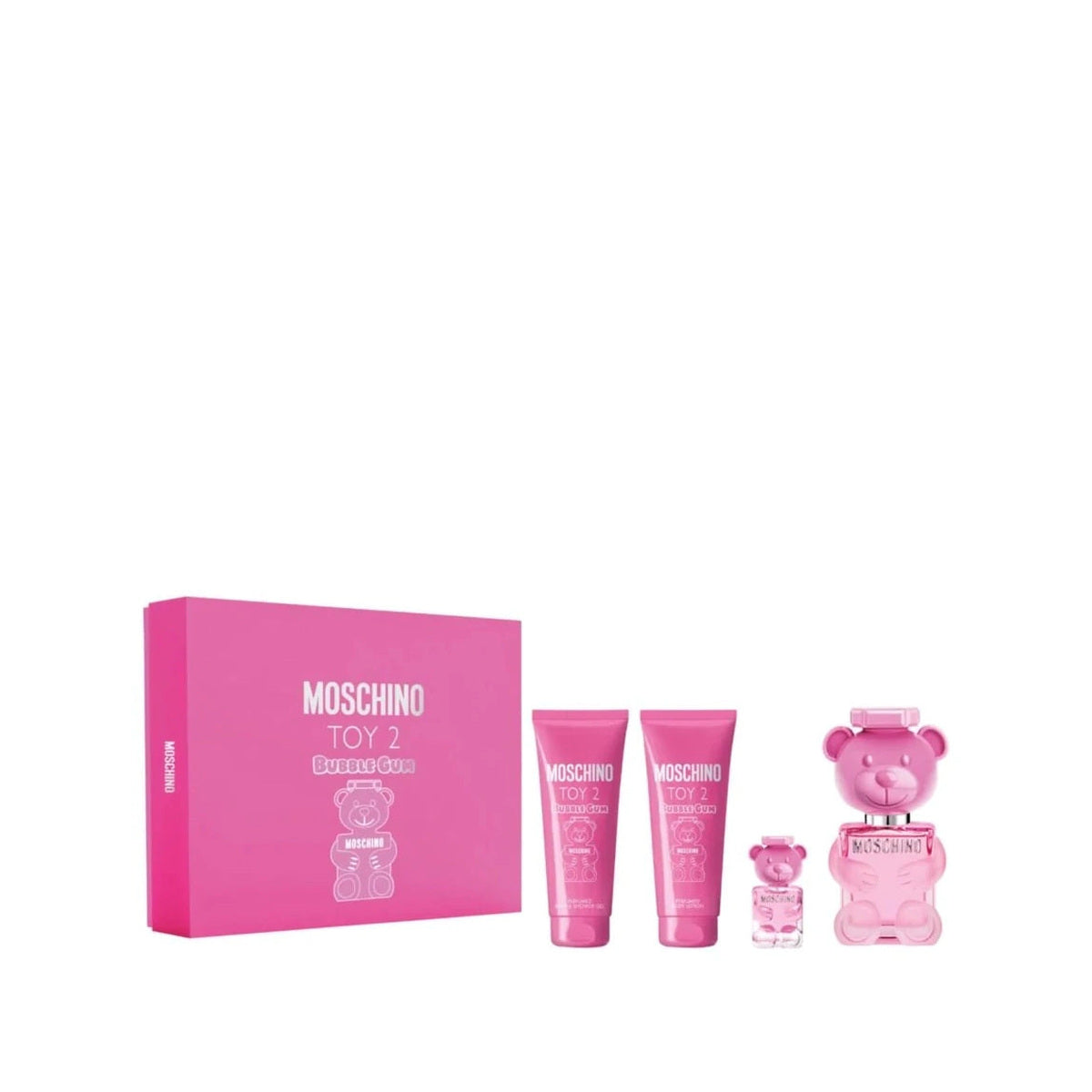 Estuche completo de Toy 2 Bubblegum by Moschino EDT Gift Set for Women (4PC)