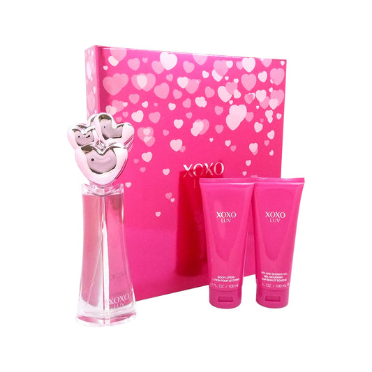 Estuche completo de XOXO Love EDP Gift Set (3PC)