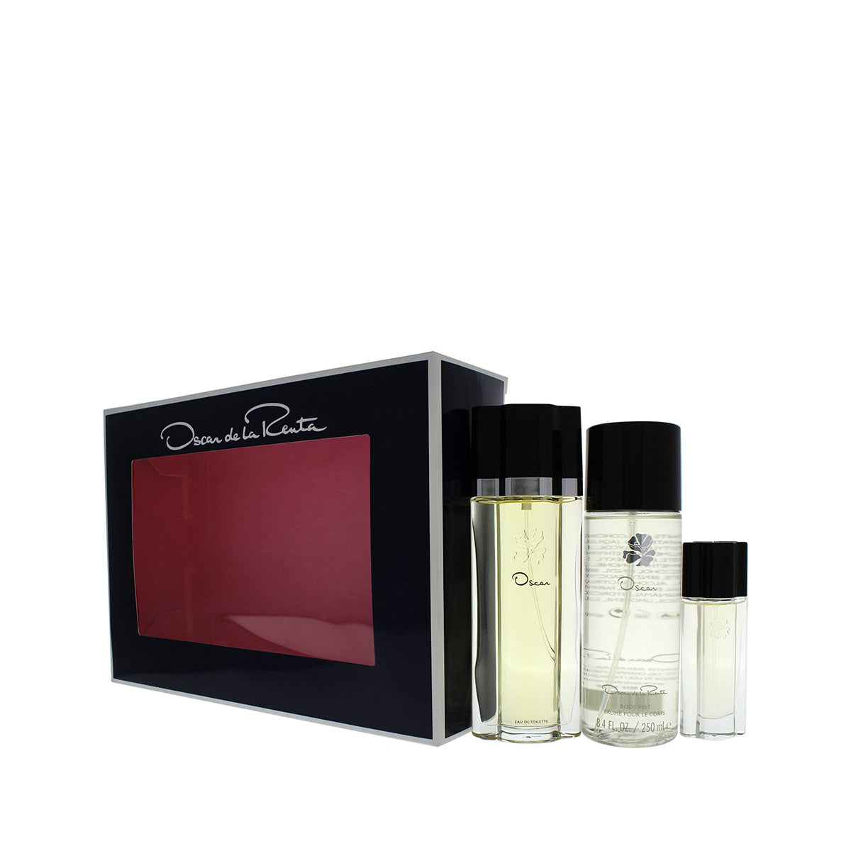 Estuche completo de Oscar de la Renta EDT Gift Set for Women (3PC)