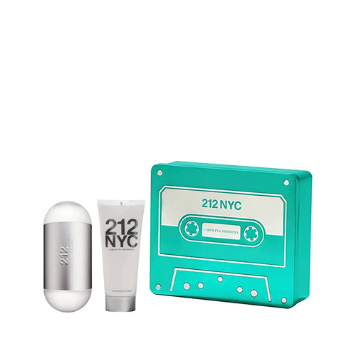 Estuche completo de 212 NYC EDT Gift Set for Women (2PC) — 100mL + Body Lotion 100mL