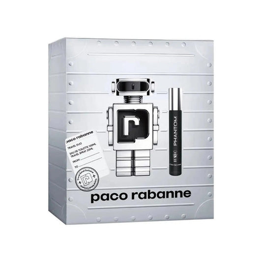 Estuche completo de Phantom by Paco Rabanne EDT for Men Gift Set (2PC)