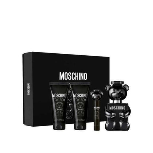 Estuche completo de Moschino Toy Boy EDP Gift Set (4PC)