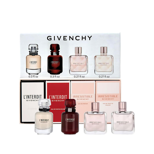 Estuche completo de Givenchy Collection EDP Mini Gift Set (4PC)