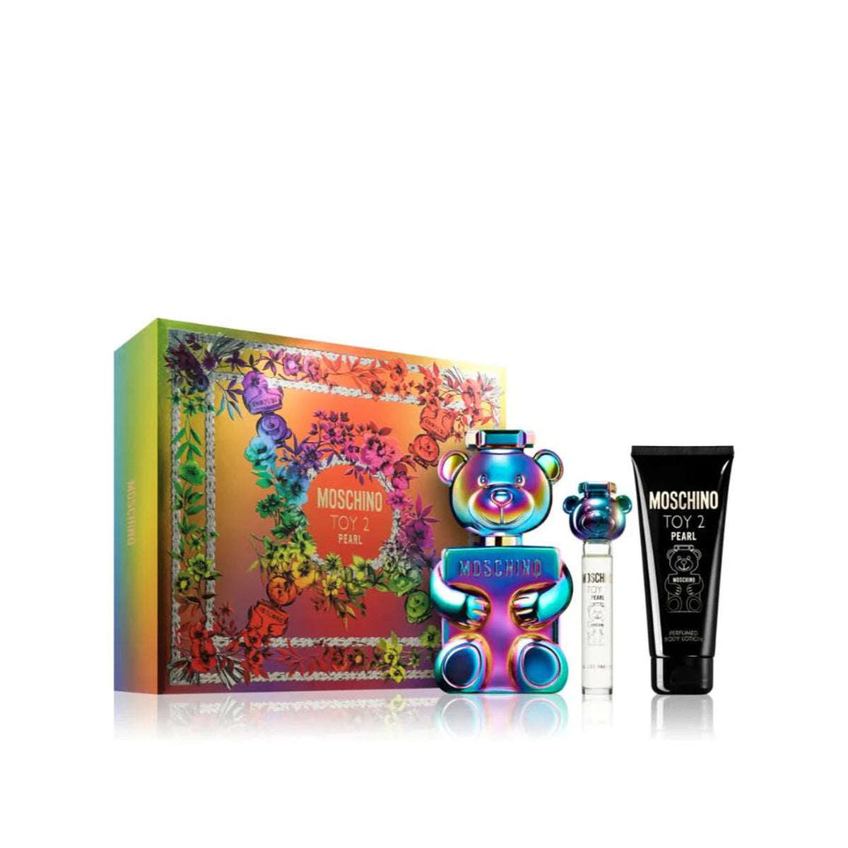 Estuche completo de Toy 2 Pearl by Moschino EDP Gift Set for Women (3PC)