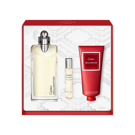 Estuche completo de Cartier Declaration EDT Gift Set (3PC)