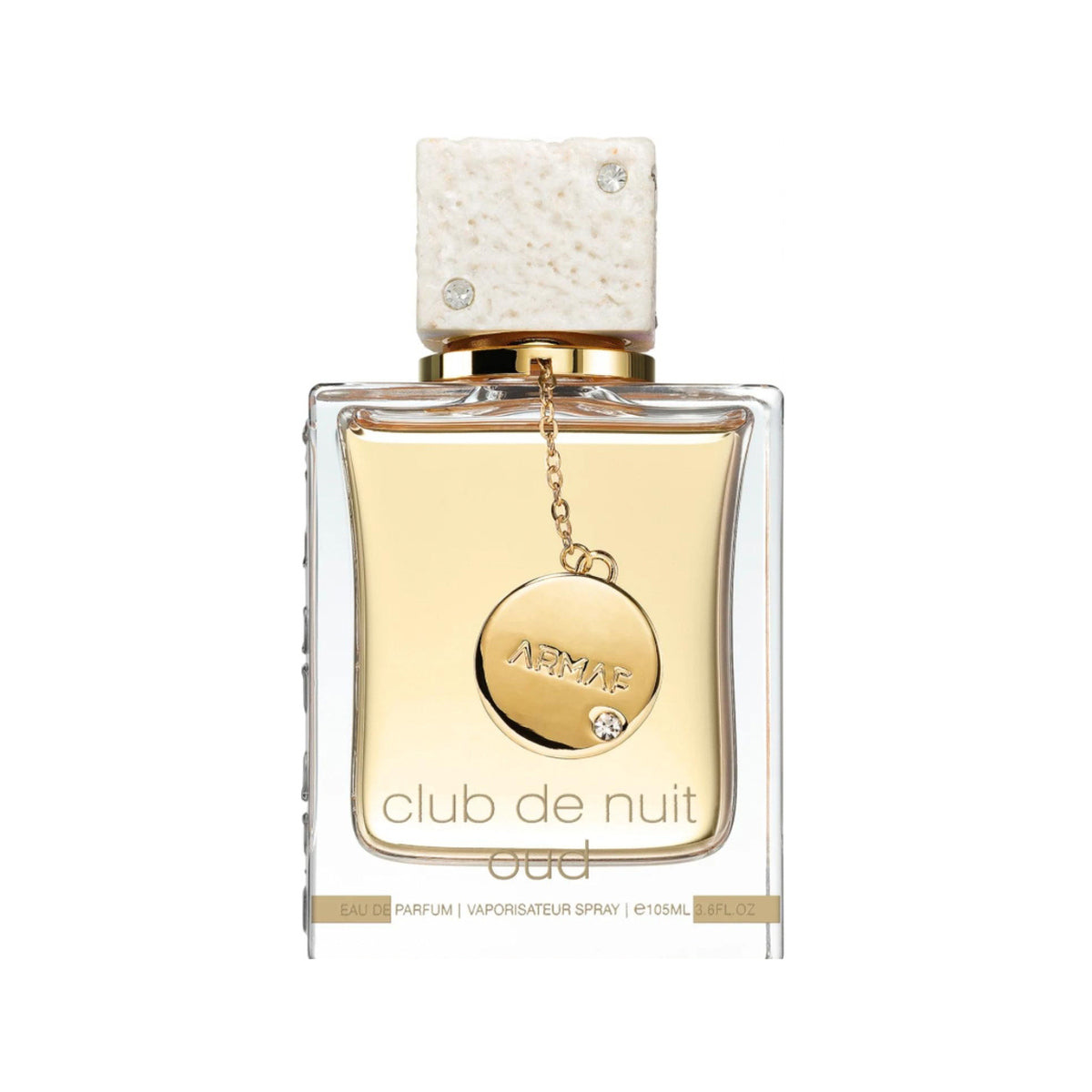 Frasco de Armaf Club de Nuit Oud Parfum Unisex