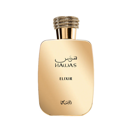 Frasco de Rasasi Hawas Elixir Eau de Parfum