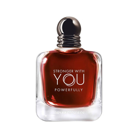 Frasco de Emporio Armani Stronger With You Powerfully EDP