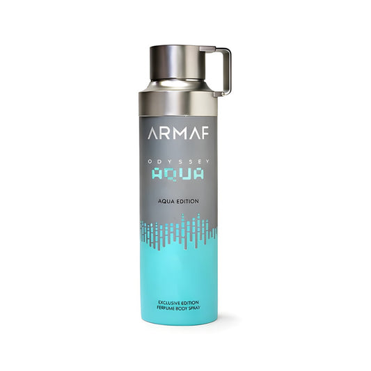 Frasco de Armaf Odyssey Aqua Body Mist