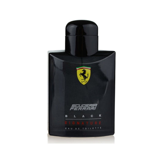 Frasco de Scuderia Ferrari Black Signature EDT