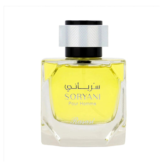 Frasco de Rasasi Soryani Pour Homme Eau de Parfum