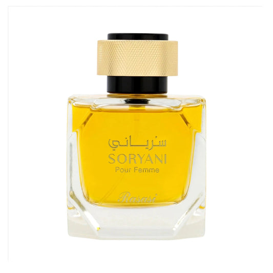 Frasco de Rasasi Soryani Pour Femme Eau de Parfum