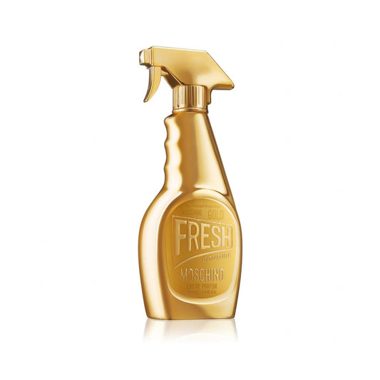 Frasco de Moschino Fresh Gold Couture EDP