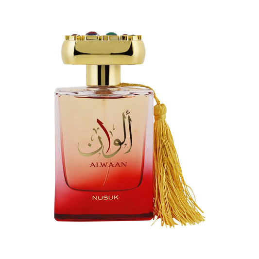 Frasco de Nusuk Alwaan Eau De Parfum (Unisex)