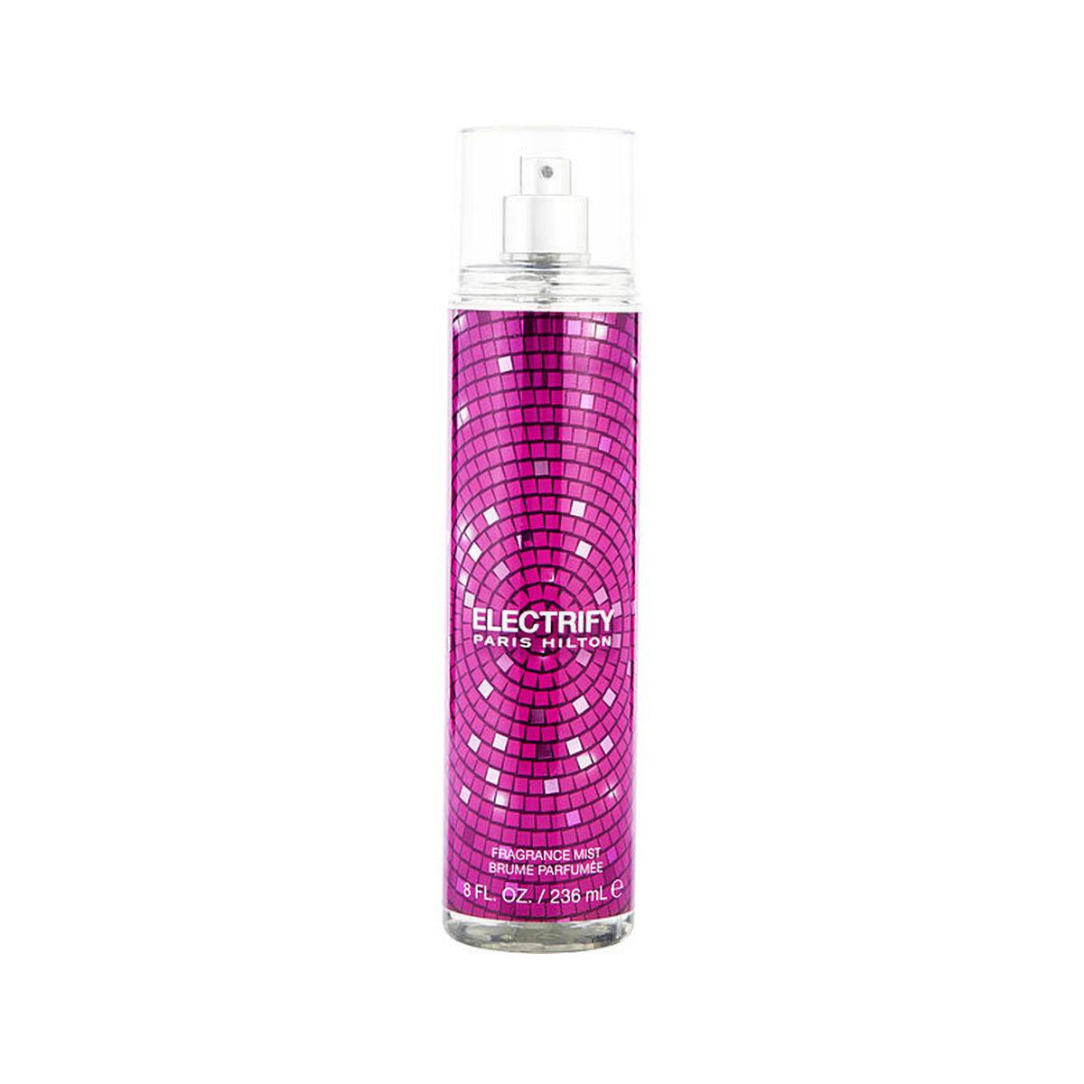 Frasco de Electrify Body Mist for women