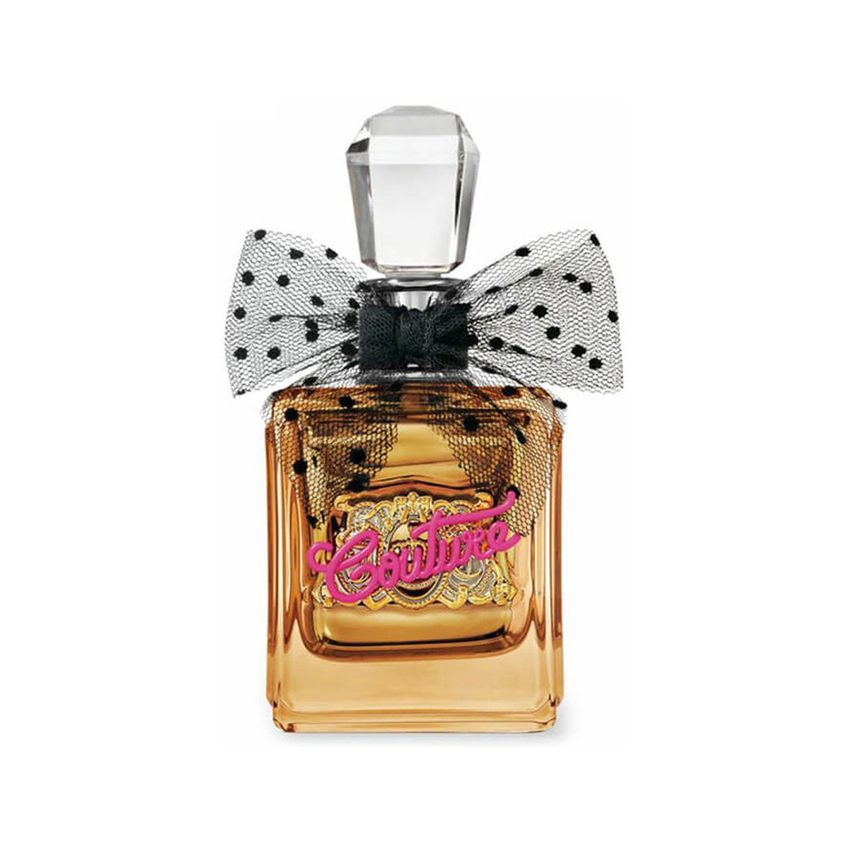 Frasco de Viva La Juicy Gold Couture Eau de Parfum