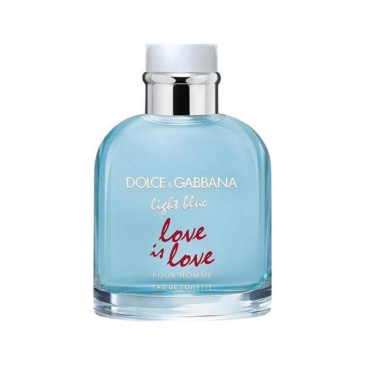 Frasco de D&G Light Blue Pour Homme Love Is Love EDT