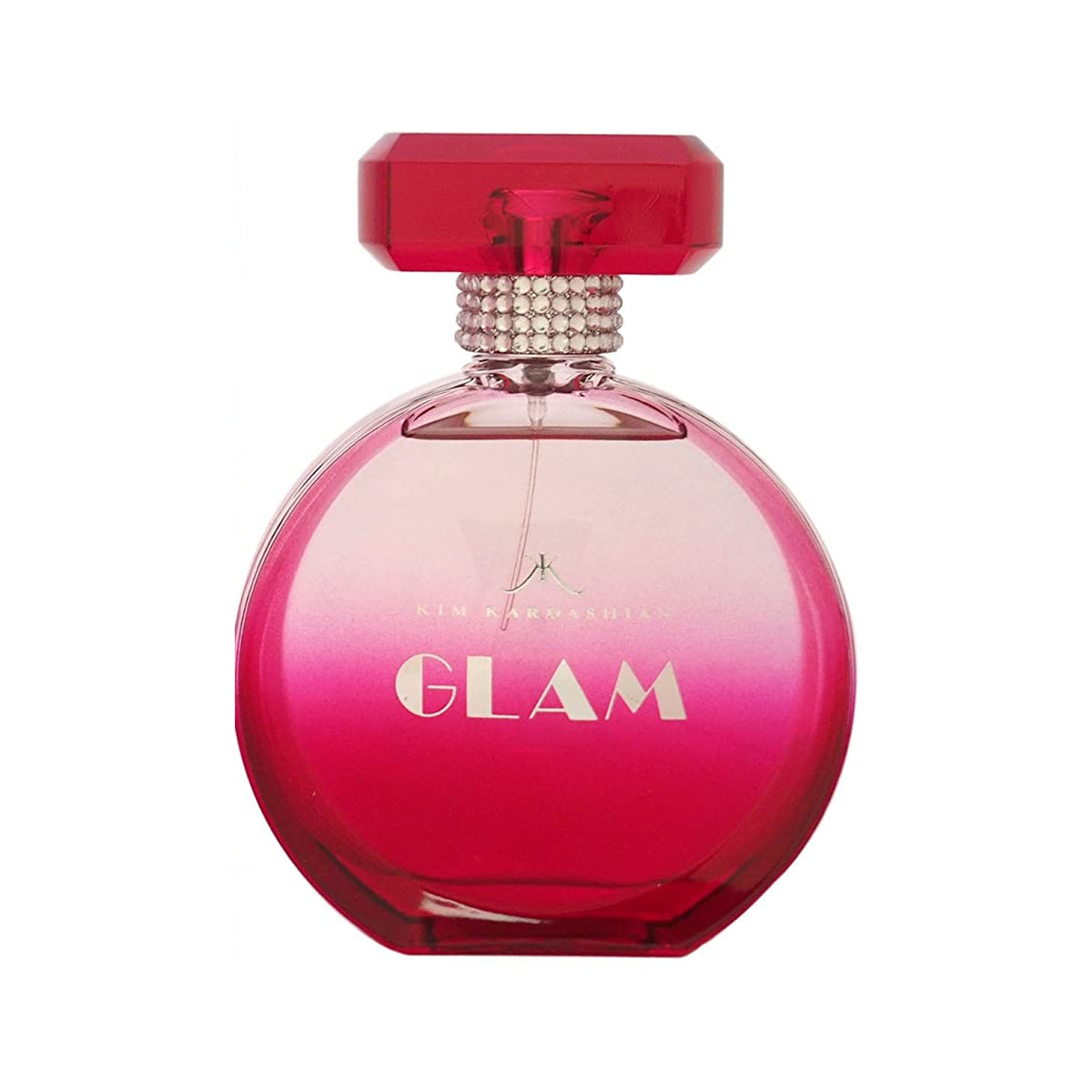Frasco de Kim Kardashian Glam Eau de Parfum
