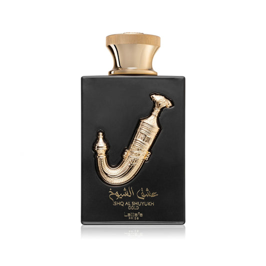 Frasco de Ishq Al Shuyukh Gold Eau de Parfum (Unisex)