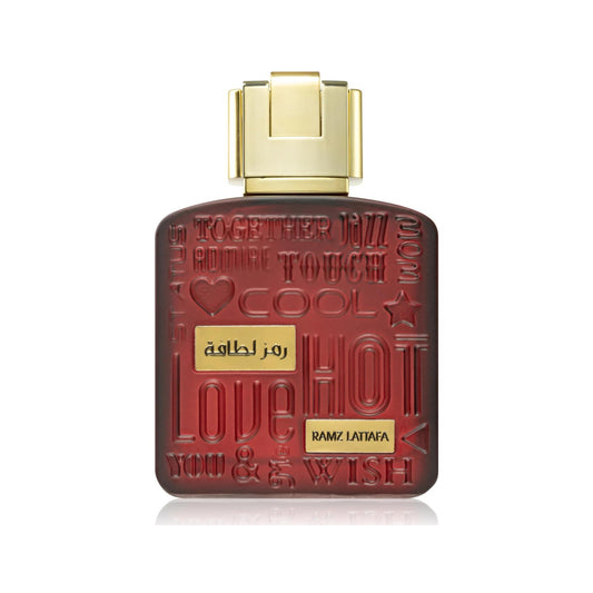 Frasco de Ramz Lattafa Gold Eau De Parfum Unisex