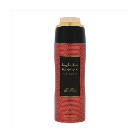 Frasco de Manarah Collection - Hanayah Perfume Body Spray