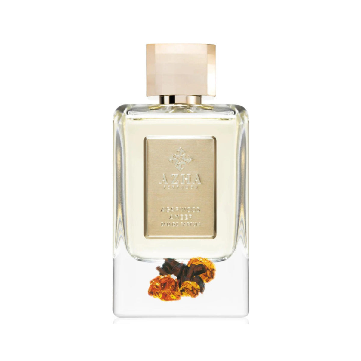 Frasco de Agarwood Amber Eau de Parfum