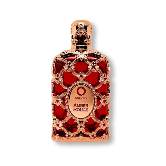 Frasco de Orientica Amber Rouge EDP Gift Set 4 (PCS)
