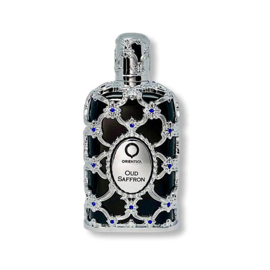 Frasco de Orientica Oud Saffron EDP Gift Set 4 (PCS) Bag (Unisex)