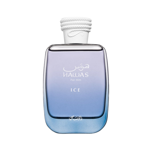 Frasco de Rasasi Hawas Ice Eau de Parfum