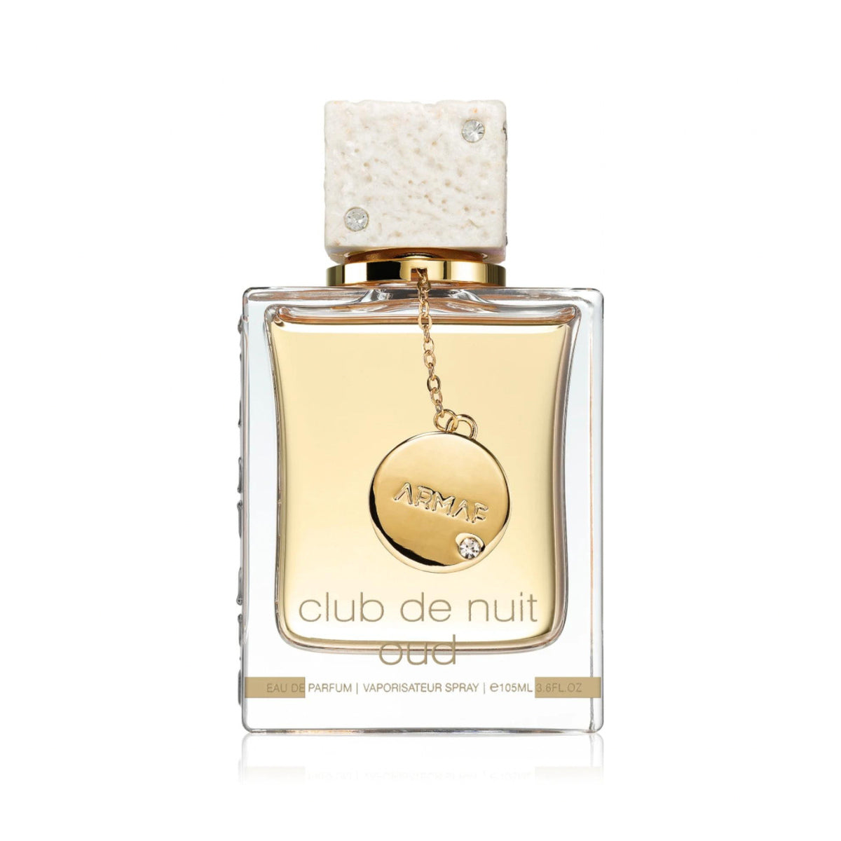 Frasco de Armaf Club de Nuit Oud Parfum Unisex