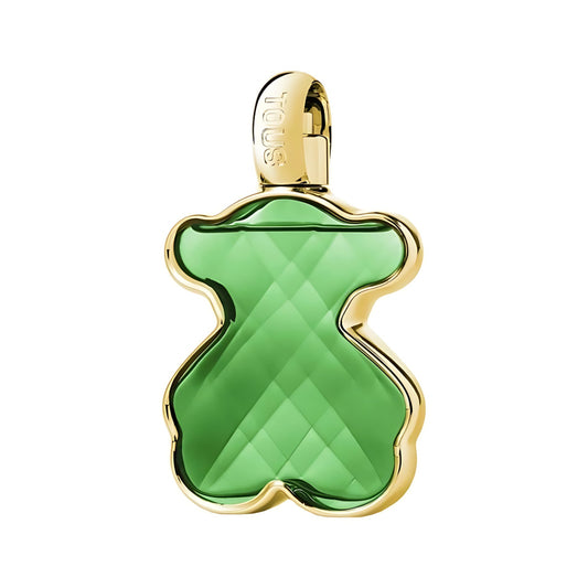 Frasco de Tous Love Me The Emerald Elixir Parfum
