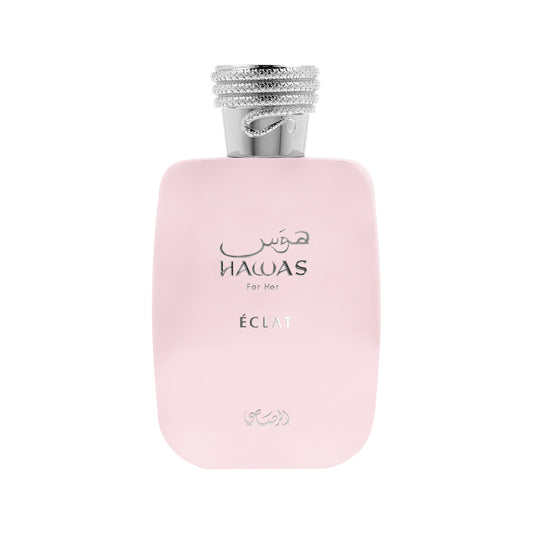 Frasco de Rasasi Hawas  Éclat Eau De Parfum