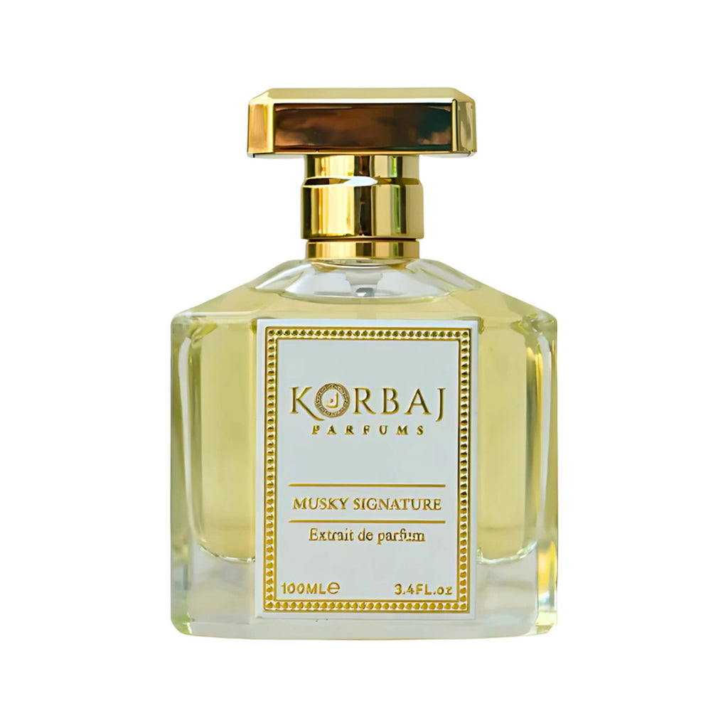 Frasco de Musky Signature Extrait De Parfum by Korbaj