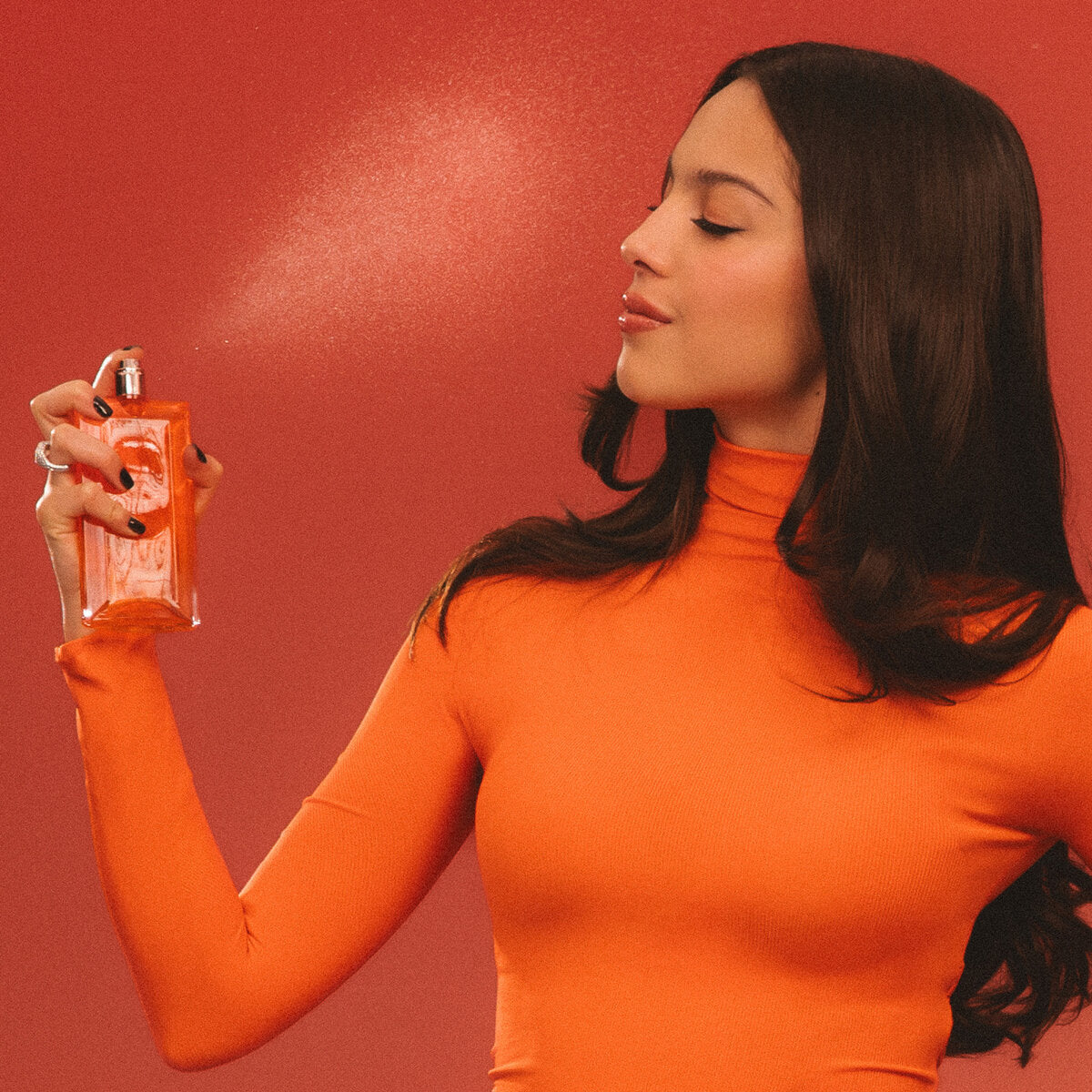 Lancôme Idôle Peach N Roses campaign image - official brand image