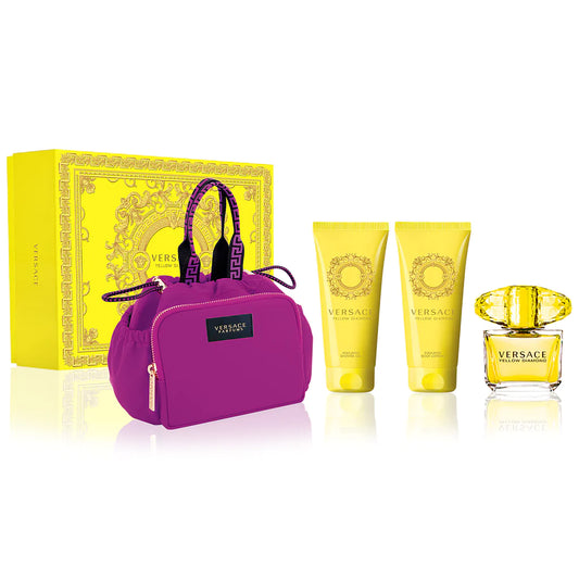 Yellow Diamond EDT Gift Set for Women (4PC) - Perfume Planet 